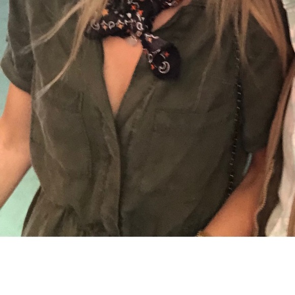 ABERCROMBIE utility shorts jumpsuit - Picture 2 of 7